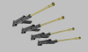 Panzer Art GB35-116 FlaKvierling 38 Gun barrels with body AA Gun (x4) 1/35